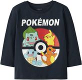 NAME IT T-shirt à manches longues NMMJUICE POKEMON LS NREG TOPBOX NOOS SKY - Taille 116