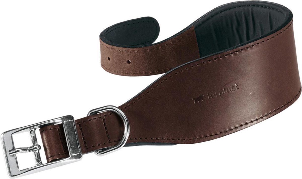 Ferplast Whippet Halsband Bruin - Hondenhalsband - a 32-39x2.0 cm