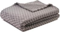Merkloos Gözze Plaid Jacquard | 150 x 200 cm | 100% microvezel | Zilver