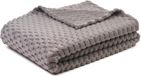Merkloos Gözze Plaid Jacquard | 150 x 200 cm | 100% microvezel | Zilver