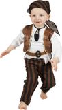 Wilbers Baby piratenpakje - Maat 98