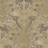 A.S. Création KLAISSIEK BAROK BEHANG | Ornamenten - bruin beige geel goud - Vliesbehang - 10,05 m x 0,53 m