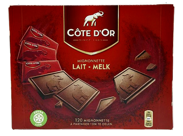 Côte d'Or Chocolade cote d'or 10gr mignonnette melk mono(946298)ds/120