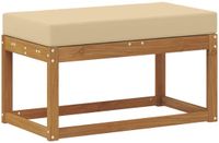 vidaXL Tuinbank Massief Acacia Hout Naturel