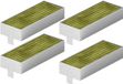 Bosch Clean Air Plus geurfilter (vervangingsonderdeel) - 17007439