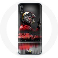 Maniacase Etui voor Huawei P20 Lite Formule 1 Sebastian Vettel F1 Racing Driver Red