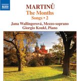 Outhere Naxos Giorgio Koukl Jana Wallingerova - Martinů: Complete Vocal Music . 2: Various (CD)