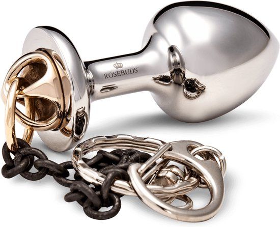Rosebuds - Keyring Small - Brons
