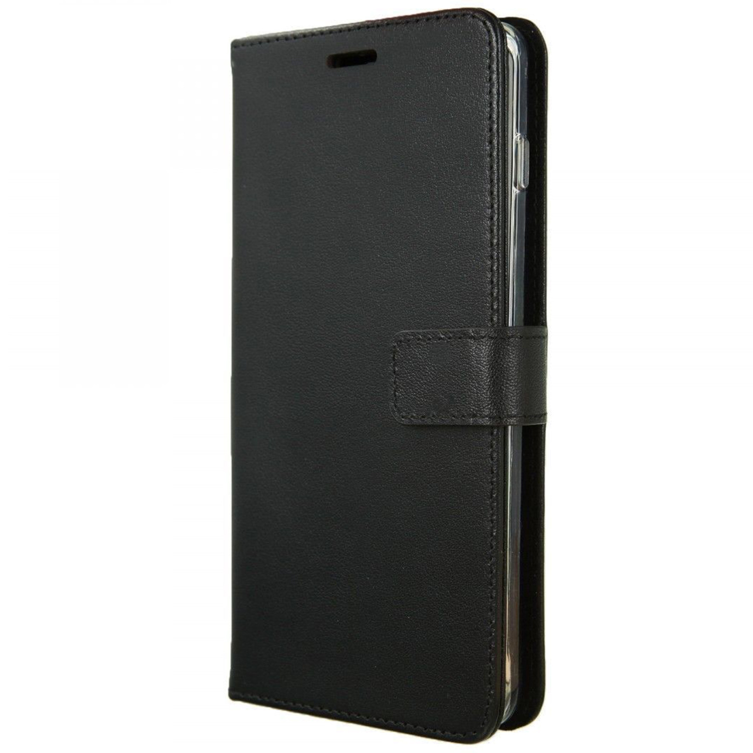 Valenta Leather Booktype Samsung Galaxy Note 10 hoesje - Zwart