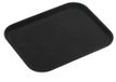 Grunwerg Super Plastic antislip-voedselbak, rubber, 35 x 25 cm, zwart