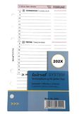 BIND B260224 A6-agenda, kalender 2024, 1 week/2 pagina's, planner met systeem, kalender voor bind-systeemplanner en standaardplanner