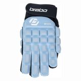 Brabo Force Full Finger Indoor Hockeyhandschoen Senior Blauw - Zwart