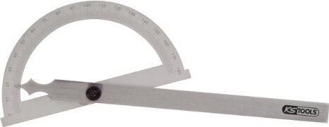 KSTools 300.0640 Hoekgradenmeter met open boog, 120mm