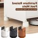 Shenzhen Haorui Industrial Technology Co., Ltd. Pieds réglables coussinets de pied de bureau pince à vis 65 cm rehausseurs de meubles lourds canapé chaise - lit - pieds de bureau - pieds de table basse - pieds de meubles ronds carrés - supporte 38 cm