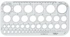 Staedtler Mars® 576 Cirkelsjabloon - 1-36 mm Cirkels