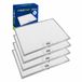 Alapure 4x Metaalfilter voor Zanussi 50287544006 403x300x8mm