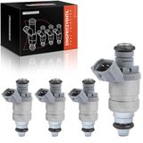 Frankberg Set van 4 injectorinjectoren compatibel met A3 8P1 1.6L 2003-2012 Golf V 1K1 1.6L 2004-2008 P.a.s.s.s.a.t 3C2 1.6L 2005-2010 Replace# 06A906031CT
