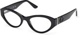 Guess GU50305 Shiny black Cat Eye Acetaat Brilmonturen
