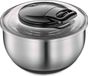 Salad spinner | Made of stainless steel 18/8 | For washing and drying salad | Stainless steel centrifuge | Stainless steel salad spinner