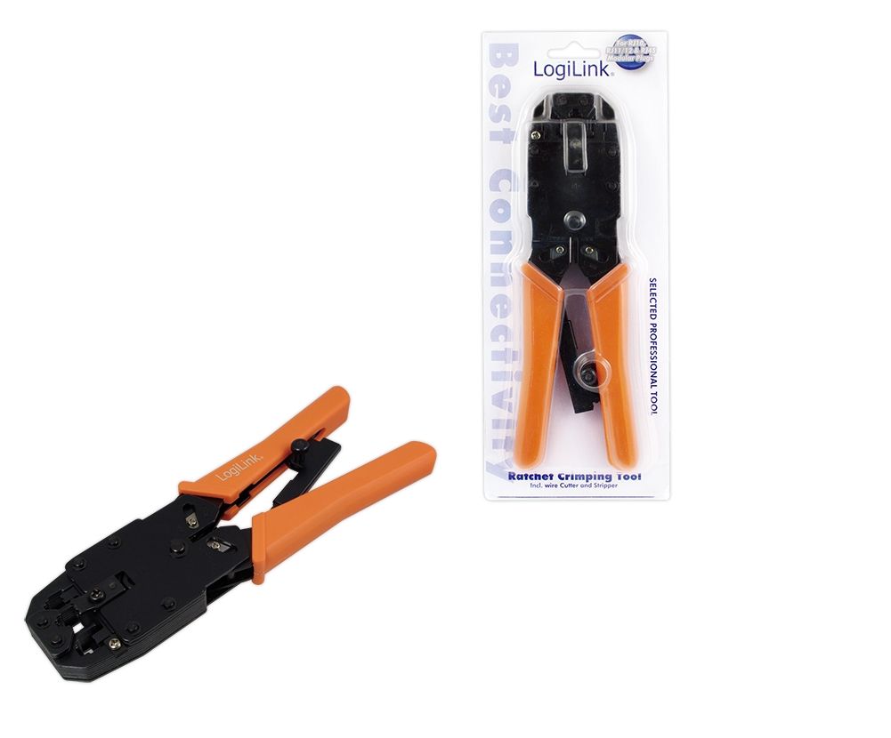 LogiLink Crimping tool universal - oranje