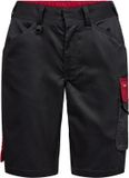 Engel Galaxy werkshorts met 2-weg stretch voor dames 6816-255 - Anthracite Grey / Tomato Red - 48