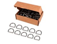 VELOX D-ring, oud zilver, 19,50 mm