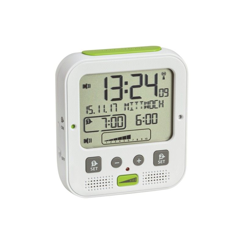 TFA 60.2538.02 Boom Hoge Prestatie Wekker