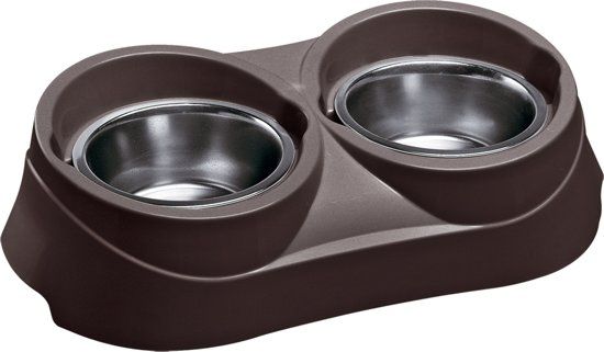 Ferplast Duo Feed Voerbak - 60,5 x 31,5 x 18 cm - 1700 ml - Assorti