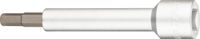 HAZET Verlengstuk 4910-7 · 1/2 inch (12,5 mm) vierkant hol · Binnen-zeskant-profiel · SW 7 mm