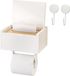 Organisateur d'épices sans marque pour tiroir de cuisine - Lot de 2 inserts de tiroir en bambou - Rangement clair pour bouteilles d'épices