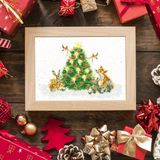 Bothy Threads Borduurpakket Oh Christmas Tree