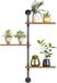OEM Plantenrek Wandmontage met 4 planken