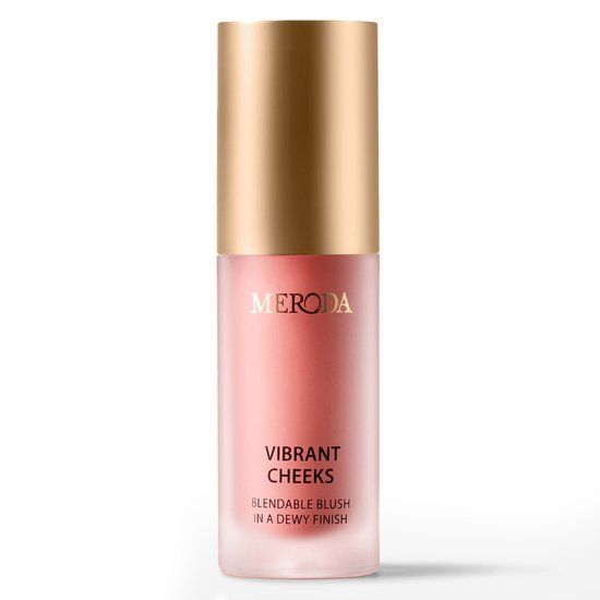 Meroda Vibrant Cheeks Liquid Blush – Dusty Rose