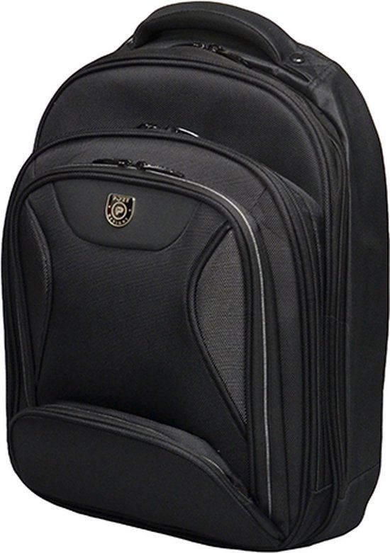PORT Designs Manhattan - Laptop Rugzak - tot 14 inch - Inclusief Regenhoes - Zwart