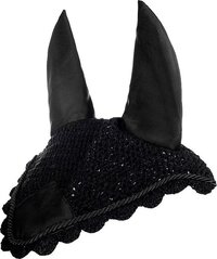 HKM vliegenkap - Full - zwart/zwart