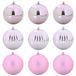 vidaXL Kerstbal Set XL Roze Kunststof Ø 15 cm