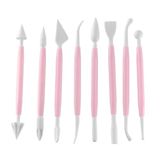 Fackelmann 41132 Marsepein Boetseergereedschap Set 8 Stuks