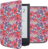 imoshion Ploonk B.V. Ereader Hoes - Geschikt voor Pocketbook Touch Lux 5 - Flower Watercolor