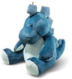 Steiff Spott Stegosaurus Petrol-blauw, 80 cm, Soft Cuddly Friends, dinosaurus knuffeldier, zacht pluche om te spelen en te knuffelen, machinewasbaar