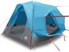vidaXL Autotent 4-persoons waterdicht blauw