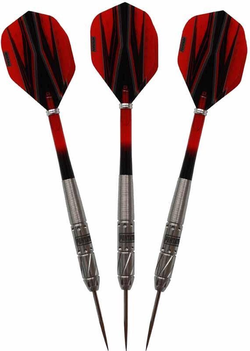 ABC Darts Pentathlon Dartpijlen - TDP 6 rood - 24 gram