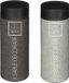 Atmosphera Decoratie zand - 2x potjes - grijs en zwart - 750 gram