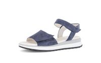 Gabor Dames Wandelsandalen Leer Klittenband Lavendel
