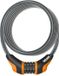 Onguard Kabelslot Coil Neon Combo 180 cm x 12 mm noir/orange
