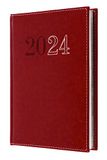 Collins Chelsea 2024 Dagboek A5 Dagelijks tot Pagina Business Planner - Business Planner en Organisator - Januari tot December 2024 Dagboek - Dagelijks - Rood - ND54.15-24