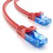Câble Ethernet - 2 m - Cat 6 - Rouge