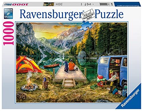 RAVENSBURGER PUZZLE - Campingurlaub - 1000 Teile