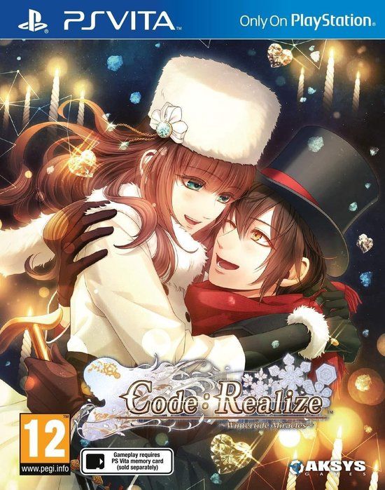 Code: Realize Wintertide Miracles - PSVita - Aksys Games - Role Playing Game (RPG) - Standard edition