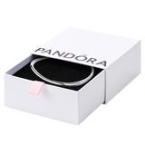Pandora Essence Organisch Geformter Armreif aus Sterling Silber, Größe: 17 cm, 593317C00-1