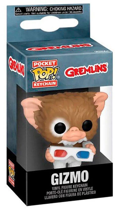 Funko Pocket Pop! Keychain: Gremlins - Gizmo with 3D Glasses